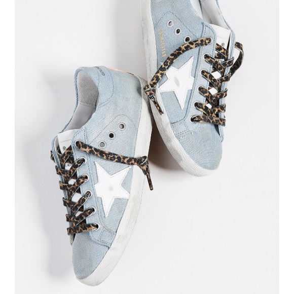 Golden Goose Superstar Sneaker Shiny Jean White 38 - Picture 2 of 10